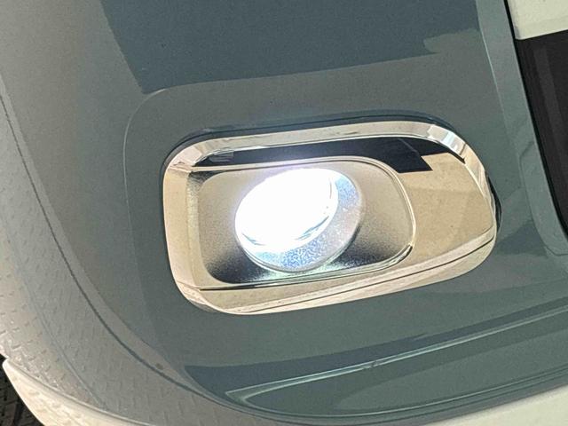 ムーヴキャンバスストライプスＧ　バックカメラ　電動パーキングブレーキＬＥＤオートライト・フォグランプ　電動パーキングブレーキ　プッシュボタンスタート　セキュリティアラーム　バックカメラ　両側パワースライドドアウエルカムオープン機能　オート電動格納式ドアミラー（広島県）の中古車