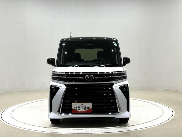 タントカスタムＲＳ　ターボ　運転席・助手席シートヒーター純正ナビ装着用アップグレードパック　電動パーキングブレーキブレーキ　オートブレーキホールド機能　両側電動スライドドア　ＬＥＤヘッドランプ　運転席シートリフター　チルトステアリング　キーフリーシステム（広島県）の中古車
