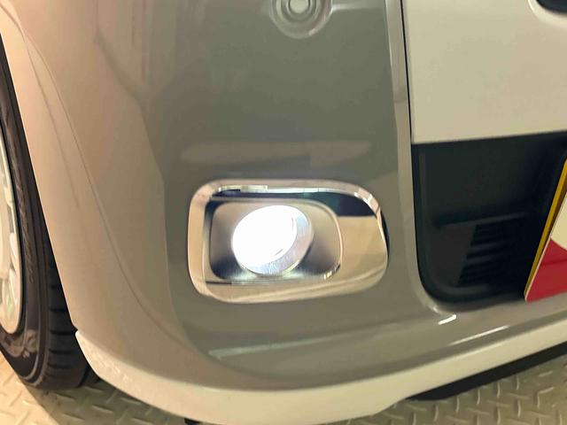 ムーヴキャンバスストライプスＧ　両側電動スライドドア　キーフリーシステム純正ナビ装着用アップグレードパック　電動パーキングブレーキブレーキ　オートブレーキホールド機能　運転席・助手席シートヒーター　チルトステアリング　運転席シートリフター　オートライト（広島県）の中古車