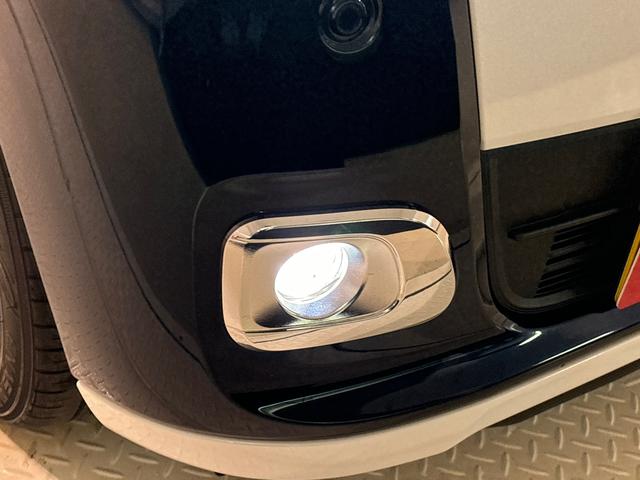 ムーヴキャンバスストライプスＧターボ　バックカメラ　前席シートヒーター付ＬＥＤヘッドライト　ＬＥＤフォグランプ　両側電動スライドドア　ＳＲＳサイドエアバッグ　プッシュボタンスタート　オートライト　オートハイビーム　オートホールドブレーキ機能付電動パーキングブレーキ（広島県）の中古車
