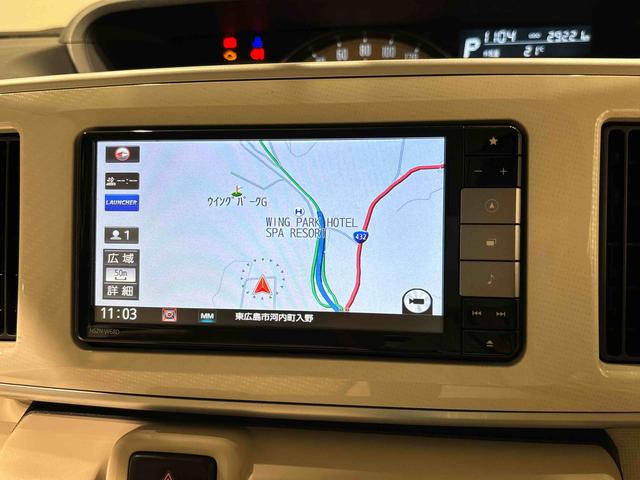 ムーヴキャンバスＧ　ＳＡIII　ナビ　バックカメラ　ドラレコ　ＥＴＣＬＥＤヘッドランプ　置き楽ボックス　オートライト　プッシュボタンスタート　セキュリティアラーム　両側パワースライドドア　キーフリーシステム　　オート電動格納式ドアミラー（広島県）の中古車