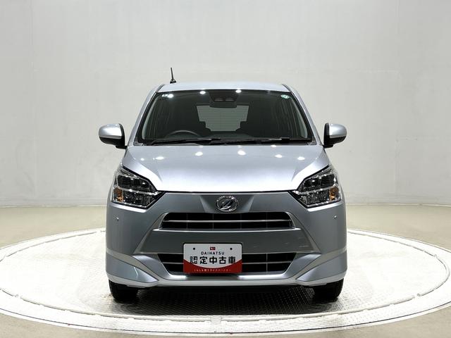 ミライースＸ　リミテッドＳＡIII　バックカメラ　電動格納ドアミラーＬＥＤヘッドランプ　セキュリティアラーム　コーナーセンサー　１４インチフルホイールキャップ　キーレスエントリー　電動格納式ドアミラー　ショツピングフック　マニュアルエアコン（広島県）の中古車