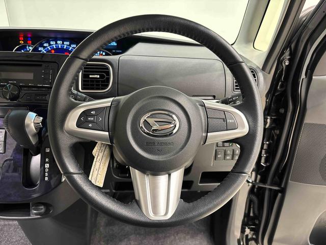タントカスタムＲＳ　トップエディションＳＡIII　キーフリー純正ナビ装着用アップグレードパック　両側電動スライドドア　運転席シートヒーター　本革巻ステアリングホイール　トップシェイドガラス　格納式リヤドアサンシェード　運転席シートリフター　チルトステアリング（広島県）の中古車
