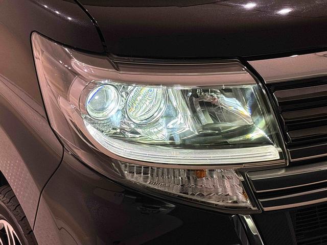 タントカスタムＲＳ　トップエディションＳＡIII　キーフリー純正ナビ装着用アップグレードパック　両側電動スライドドア　運転席シートヒーター　本革巻ステアリングホイール　トップシェイドガラス　格納式リヤドアサンシェード　運転席シートリフター　チルトステアリング（広島県）の中古車