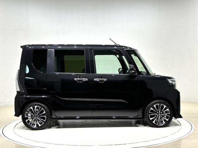 タントカスタムＲＳ　ターボ　運転席・助手席シートヒーター純正ナビ装着用アップグレードパック　両側電動スライドドア　電動パーキングブレーキブレーキ　オートブレーキホールド機能　運転席シートリフター　チルトステアリング　格納式リヤドアサンシェード（広島県）の中古車