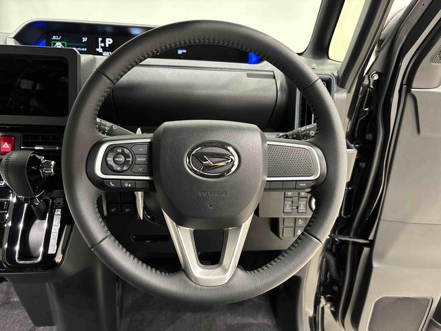 タントカスタムＲＳ　ターボ　運転席・助手席シートヒーター純正ナビ装着用アップグレードパック　両側電動スライドドア　電動パーキングブレーキブレーキ　オートブレーキホールド機能　運転席シートリフター　チルトステアリング　格納式リヤドアサンシェード（広島県）の中古車