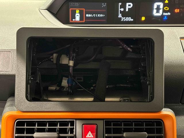 タントファンクロスターボ　バックカメラ　電動パーキングブレーキＬＥＤオートライト　パワースライドドアウェルカムオープン機能　電動パーキングブレーキ　運転席助手席シートヒーター　アルミホイール　キーフリーシステム　　オート電動格納式ドアミラー（広島県）の中古車