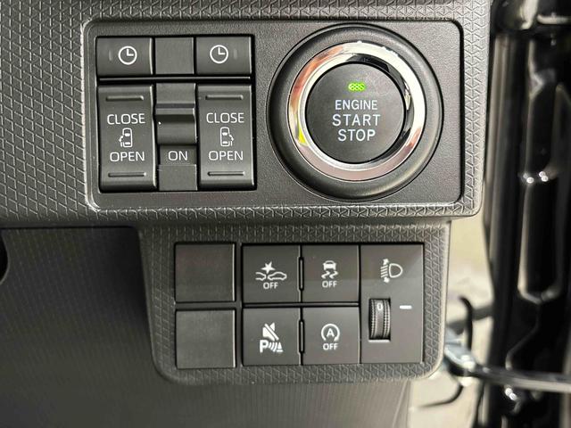 タントファンクロスターボ　バックカメラ　電動パーキングブレーキＬＥＤオートライト　パワースライドドアウェルカムオープン機能　電動パーキングブレーキ　運転席助手席シートヒーター　アルミホイール　キーフリーシステム　　オート電動格納式ドアミラー（広島県）の中古車