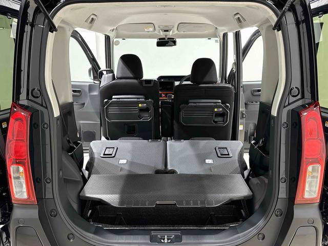 タントファンクロスターボ　バックカメラ　電動パーキングブレーキＬＥＤオートライト　パワースライドドアウェルカムオープン機能　電動パーキングブレーキ　運転席助手席シートヒーター　アルミホイール　キーフリーシステム　　オート電動格納式ドアミラー（広島県）の中古車