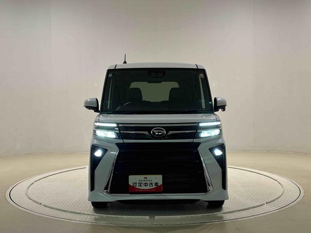 タントカスタムＸ　パノラマモニターＬＥＤオートライト　パワースライドドアウェルカムオープン機能　電動パーキングブレーキ　運転席助手席シートヒーター　アルミホイール　キーフリーシステム　　オート電動格納式ドアミラー（広島県）の中古車