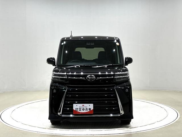 タントカスタムＲＳ　電動パーキングブレーキＬＥＤオートライト　パワースライドドアウェルカムオープン機能　電動パーキングブレーキ　運転席助手席シートヒーター　アルミホイール　キーフリーシステム　　オート電動格納式ドアミラー（広島県）の中古車