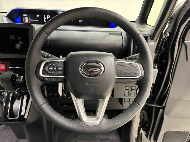 タントカスタムＲＳ　電動パーキングブレーキＬＥＤオートライト　パワースライドドアウェルカムオープン機能　電動パーキングブレーキ　運転席助手席シートヒーター　アルミホイール　キーフリーシステム　　オート電動格納式ドアミラー（広島県）の中古車