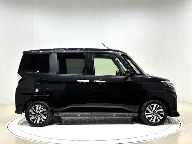 トールカスタムＧ　両側電動スライドドア　全車速追従機能付ＡＣＣ９インチスマホ連携ディスプレイオーディオ　電動パーキングブレーキブレーキ　オートブレーキホールド機能　１４インチアルミホイール　ＵＳＢソケット　ＨＤＭＩソケット　本革巻ステアリングホイール　キーフリー（広島県）の中古車