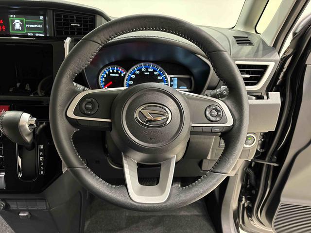 トールカスタムＧ　両側電動スライドドア　全車速追従機能付ＡＣＣ９インチスマホ連携ディスプレイオーディオ　電動パーキングブレーキブレーキ　オートブレーキホールド機能　１４インチアルミホイール　ＵＳＢソケット　ＨＤＭＩソケット　本革巻ステアリングホイール　キーフリー（広島県）の中古車