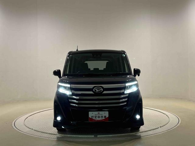 トールカスタムＧ　両側電動スライドドア　全車速追従機能付ＡＣＣ９インチスマホ連携ディスプレイオーディオ　電動パーキングブレーキブレーキ　オートブレーキホールド機能　１４インチアルミホイール　ＵＳＢソケット　ＨＤＭＩソケット　本革巻ステアリングホイール　キーフリー（広島県）の中古車
