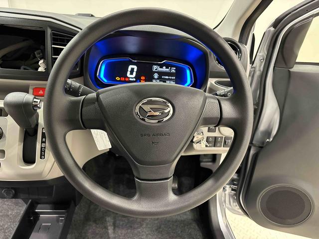 ミライースＸ　リミテッドＳＡIII　バックモニター対応カメラＬＥＤヘッドランプ　セキュリティアラーム　コーナーセンサー　１４インチフルホイールキャップ　キーレスエントリー　電動格納式ドアミラー　ショツピングフック　マニュアルエアコン（広島県）の中古車