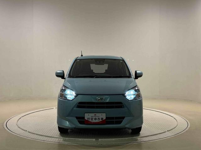ミライースＸ　リミテッドＳＡIII　バックカメラ　マニュアルエアコンＬＥＤヘッドランプ　セキュリティアラーム　コーナーセンサー　１４インチフルホイールキャップ　キーレスエントリー　電動格納式ドアミラー　ショツピングフック　マニュアルエアコン（広島県）の中古車
