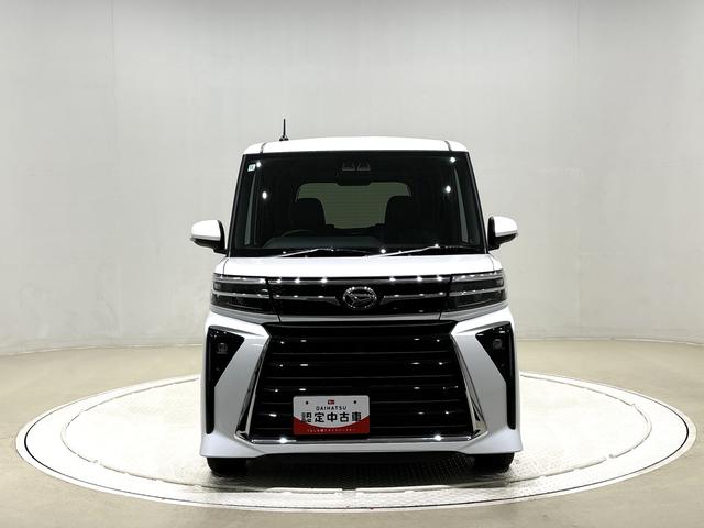 タントカスタムＲＳＬＥＤオートライト　パワースライドドアウェルカムオープン機能　電動パーキングブレーキ　運転席助手席シートヒーター　アルミホイール　キーフリーシステム　　オート電動格納式ドアミラー（広島県）の中古車