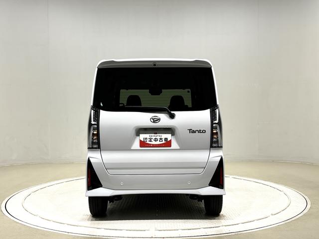 タントカスタムＲＳＬＥＤオートライト　パワースライドドアウェルカムオープン機能　電動パーキングブレーキ　運転席助手席シートヒーター　アルミホイール　キーフリーシステム　　オート電動格納式ドアミラー（広島県）の中古車
