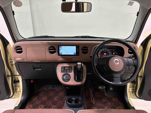 ミラココアココアプラスＸ　ナビゲーション　ＥＴＣ車載器セキュリティアラーム　フルホイールキャップ　キーフリーシステム　ショツピングフック　オートエアコン（広島県）の中古車