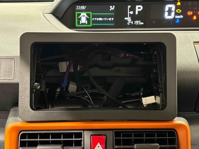 タントファンクロスターボ　バックカメラ　電動パーキングブレーキＬＥＤオートライト　パワースライドドアウェルカムオープン機能　電動格納式ドアミラー　助手席ロングスライド　助手席イージークローザー　　セキュリティアラーム　キーフリーシステム（広島県）の中古車