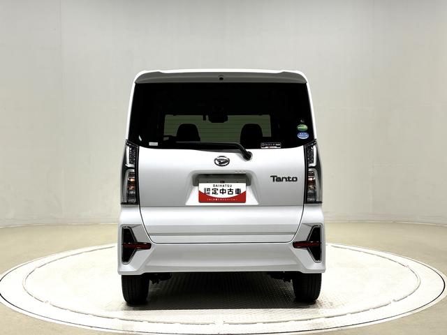 タントカスタムＲＳセレクションＬＥＤオートライト　パワースライドドアウェルカムオープン機能　オート電動格納式ドアミラー　助手席ロングスライド　助手席イージークローザー　アルミホイール　キーフリーシステム（広島県）の中古車