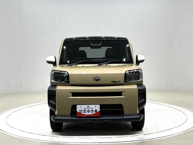 タフトＧターボ　ホワイトパック　全車速追従機能付ＡＣＣ純正ナビ装着用アップグレードパック　運転席・助手席シートヒーター　電動パーキングブレーキブレーキ　オートブレーキホールド機能　運転席シートリフター　チルトステアリング　本革巻ステアリングホイール（広島県）の中古車