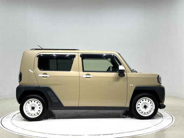 タフトＧターボ　ホワイトパック　全車速追従機能付ＡＣＣ純正ナビ装着用アップグレードパック　運転席・助手席シートヒーター　電動パーキングブレーキブレーキ　オートブレーキホールド機能　運転席シートリフター　チルトステアリング　本革巻ステアリングホイール（広島県）の中古車