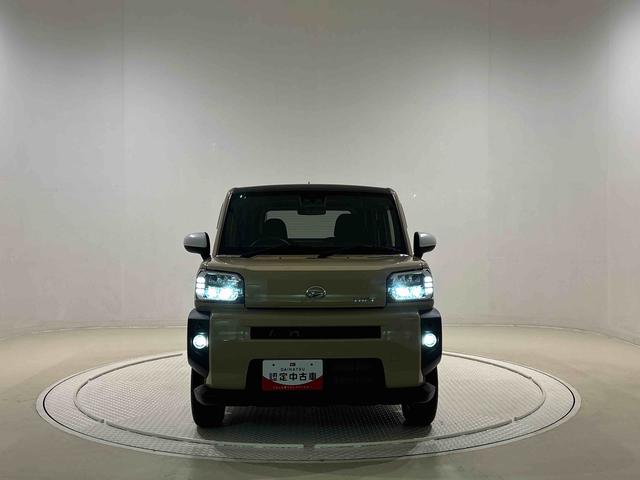 タフトＧターボ　ホワイトパック　全車速追従機能付ＡＣＣ純正ナビ装着用アップグレードパック　運転席・助手席シートヒーター　電動パーキングブレーキブレーキ　オートブレーキホールド機能　運転席シートリフター　チルトステアリング　本革巻ステアリングホイール（広島県）の中古車