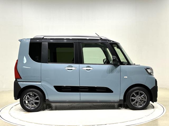 タントファンクロス　両側電動スライドドア　キーフリーシステム純正ナビ装着用アップグレードパック　運転席・助手席シートヒーター　電動パーキングブレーキブレーキ　オートブレーキホールド機能　格納式リヤドアサンシェード　オートライト　運転席シートリフター（広島県）の中古車