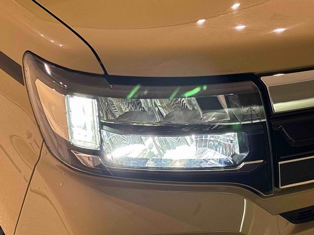 タントファンクロス　バックカメラ対応　電動パーキングブレーキＬＥＤオートライト　パワースライドドアウェルカムオープン機能　電動格納式ドアミラー　助手席ロングスライド　助手席イージークローザー　　セキュリティアラーム　キーフリーシステム（広島県）の中古車