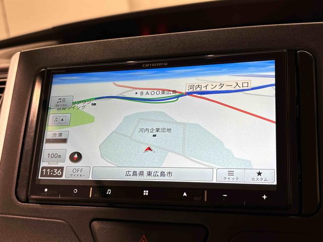 タントＸ　ナビ　バックカメラ　ＥＴＣ　プッシュスタートオートライト　オートエアコン　助手席パワースライドドア　セキュリティーアラーム　アイドリングストップ　キーフリーシステム　社外アルミホイール（広島県）の中古車