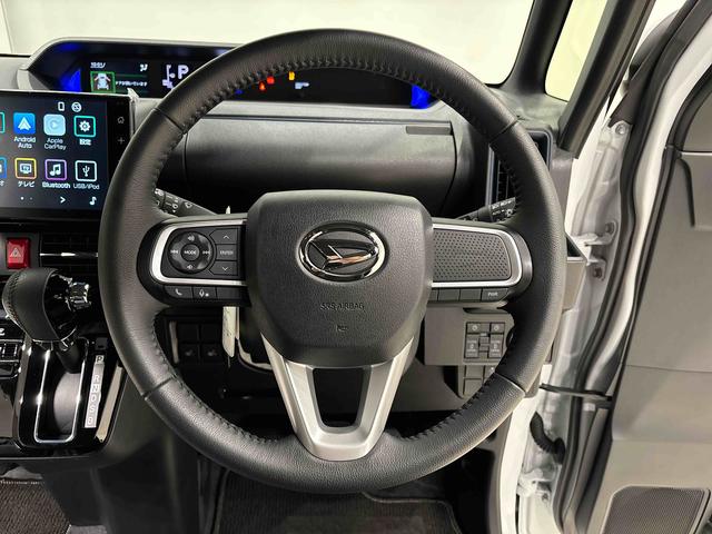タントカスタムＲＳ　９インチディスプレイオーディオＬＥＤオートライト　パワースライドドアウェルカムオープン機能　電動パーキングブレーキ　運転席助手席シートヒーター（広島県）の中古車