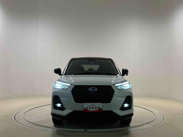 ロッキープレミアムＧ　ＨＥＶ　パノラマモニター対応　シークレットＬＥＤヘッドランプ・フォグランプ　全車速追従機能付アダプティブクルーズコントロール　レーンキープコントロール　ブラインドスポットモニター　１７インチアルミホイール　シートヒーター（広島県）の中古車