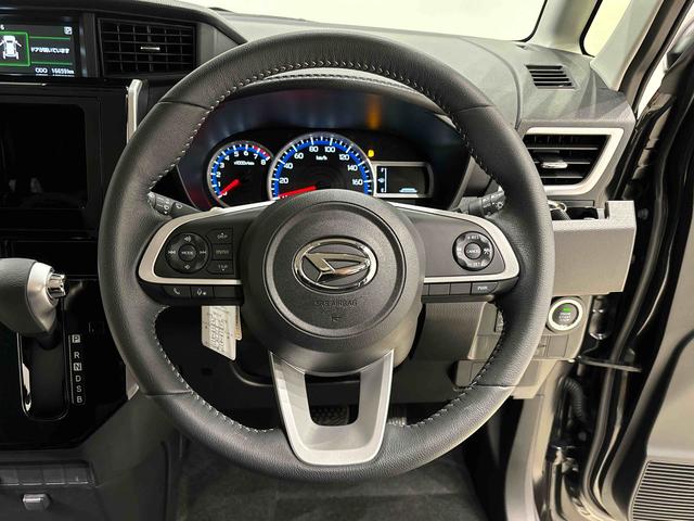 トールカスタムG パワースライドドアLEDヘッドランプ・フォグランプ 14インチアルミホイール オートライト プッシュボタンスタート クルーズコントロール コーナーセンサー パワースライドドア キーフリーシステム(広島県)の中古車