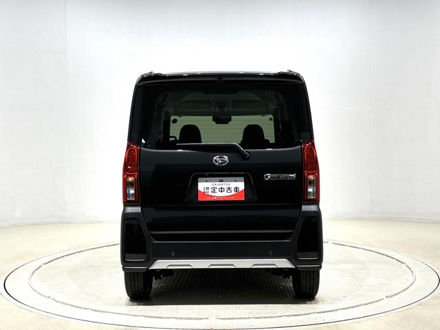 タントファンクロスターボ まごころ保証LEDオートライト パワースライドドアウェルカムオープン機能 電動パーキングブレーキ 運転席助手席シートヒーター アルミホイール キーフリーシステム オート電動格納式ドアミラー(広島県)の中古車