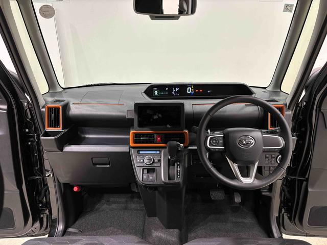 タントファンクロスターボ まごころ保証LEDオートライト パワースライドドアウェルカムオープン機能 電動パーキングブレーキ 運転席助手席シートヒーター アルミホイール キーフリーシステム オート電動格納式ドアミラー(広島県)の中古車