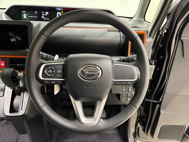 タントファンクロスターボ まごころ保証LEDオートライト パワースライドドアウェルカムオープン機能 電動パーキングブレーキ 運転席助手席シートヒーター アルミホイール キーフリーシステム オート電動格納式ドアミラー(広島県)の中古車