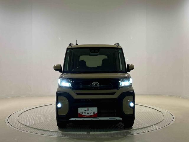 タントファンクロスターボＬＥＤオートライト　パワースライドドアウェルカムオープン機能　電動パーキングブレーキ　運転席助手席シートヒーター　アルミホイール　キーフリーシステム　　オート電動格納式ドアミラー（広島県）の中古車