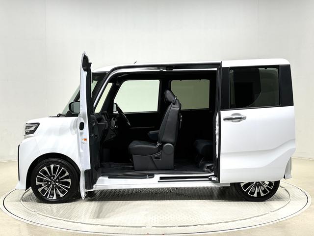 タントカスタムＲＳ　　電子パーキング　　　ＬＥＤヘッドライトＬＥＤオートライト　パワースライドドアウェルカムオープン機能　電動パーキングブレーキ　運転席助手席シートヒーター　アルミホイール　キーフリーシステム　　オート電動格納式ドアミラー（広島県）の中古車