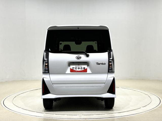 タントカスタムＲＳ　　電子パーキング　　　ＬＥＤヘッドライトＬＥＤオートライト　パワースライドドアウェルカムオープン機能　電動パーキングブレーキ　運転席助手席シートヒーター　アルミホイール　キーフリーシステム　　オート電動格納式ドアミラー（広島県）の中古車