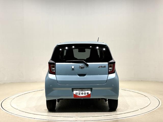 ミライースＸ　リミテッドＳＡIII　バックカメラ　ＬＥＤヘッドライトＬＥＤヘッドランプ　セキュリティアラーム　コーナーセンサー　１４インチフルホイールキャップ　キーレスエントリー　電動格納式ドアミラー　ショツピングフック　マニュアルエアコン（広島県）の中古車