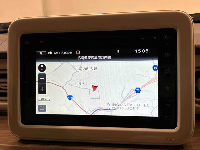 アルトラパンＳ　全方位モニター　カーナビ　ドラレコ　ＥＴＣ車載器マルチメディアナビゲーション　　パノラマモニター　運転席シートヒーター　ＥＴＣ車載器　ドライブレコーダー　ＵＳＢソケット（広島県）の中古車