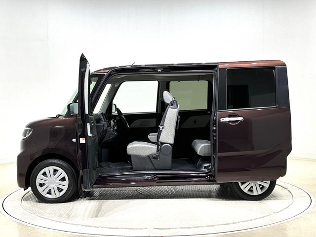 タントＸＬＥＤオートライト　パワースライドドアウェルカムオープン機能　電動パーキングブレーキ　運転席助手席シートヒーター　アルミホイール　キーフリーシステム　　オート電動格納式ドアミラー（広島県）の中古車