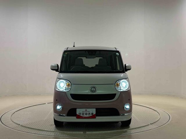 ムーヴキャンバスＧメイクアップリミテッド　ＳＡIII　ナビ　ドラレコＬＥＤヘッドランプ・フォグランプ　置き楽ボックス　オートライト　プッシュボタンスタート　セキュリティアラーム　パノラマモニター対応カメラ　両側パワースライドドア（広島県）の中古車