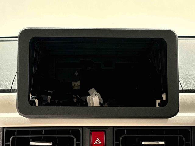 ムーヴキャンバスストライプスＧ　バックカメラ対応　電動パーキングブレーキＬＥＤオートライト・フォグランプ　電動パーキングブレーキ　プッシュボタンスタート　セキュリティアラーム　バックカメラ　両側パワースライドドアウエルカムオープン機能　オート電動格納式ドアミラー（広島県）の中古車