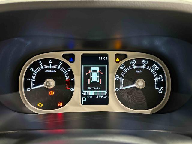 ムーヴキャンバスストライプスＧ　バックカメラ対応　電動パーキングブレーキＬＥＤオートライト・フォグランプ　電動パーキングブレーキ　プッシュボタンスタート　セキュリティアラーム　バックカメラ　両側パワースライドドアウエルカムオープン機能　オート電動格納式ドアミラー（広島県）の中古車