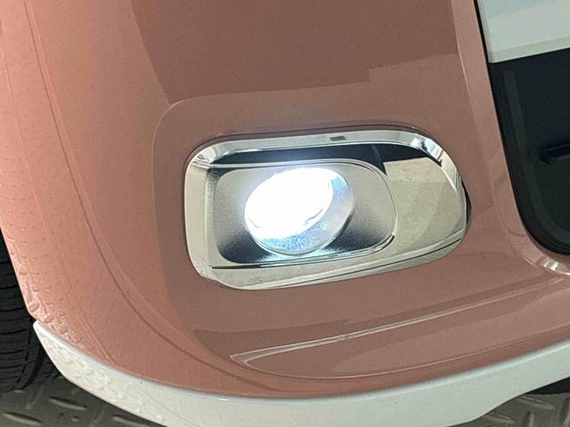 ムーヴキャンバスストライプスＧ　バックカメラ対応　電動パーキングブレーキＬＥＤオートライト・フォグランプ　電動パーキングブレーキ　プッシュボタンスタート　セキュリティアラーム　バックカメラ　両側パワースライドドアウエルカムオープン機能　オート電動格納式ドアミラー（広島県）の中古車