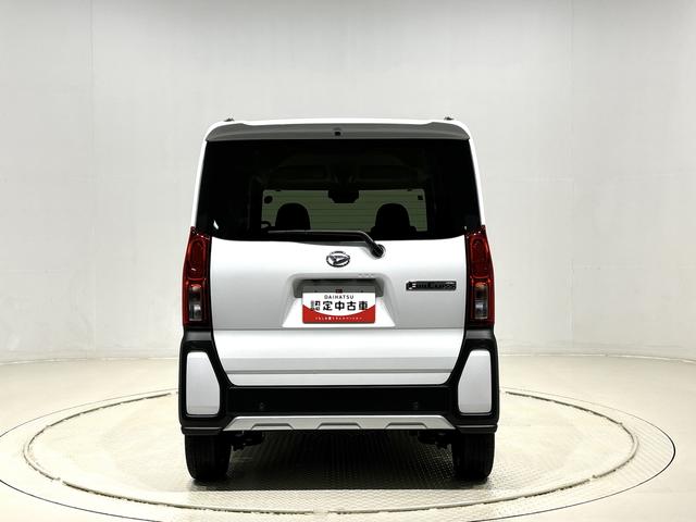 タントファンクロスターボ　運転席・助手席シートヒーター　キーフリー純正ナビ装着用アップグレードパック　電動パーキングブレーキ　オートブレーキホールド機能　両側電動スライドドア　本革巻ステアリングホイール　運転席シートリフター　チルトステアリング　オートライト（広島県）の中古車