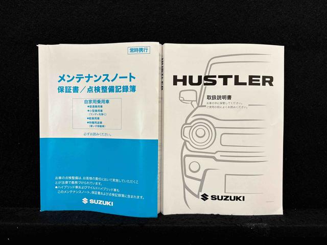 ハスラーハイブリッドＧターボ　デュアルカメラブレーキサポートＬＥＤヘッドライト　オートライト　電動格納ドアミラー　両側シートヒーター　キーレスエントリー　アイドリングストップ　アルミホイールタイヤ　ナビ　バックカメラ（広島県）の中古車